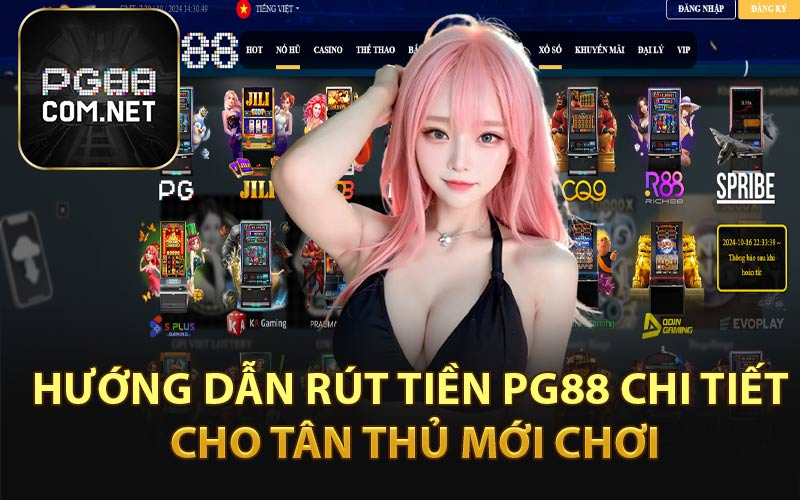 Hướng Dẫn Rút Tiền PG88 Chi Tiết Cho Tân Thủ Mới Chơi